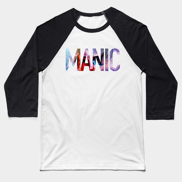 Manic Halsey Baseball T-Shirt by sparkling-in-silence